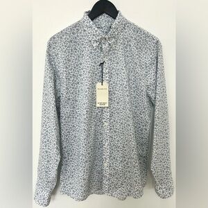 Abercrombie & Fitch Floral Button Down Shirt NWT Men’s Medium Slim Fit